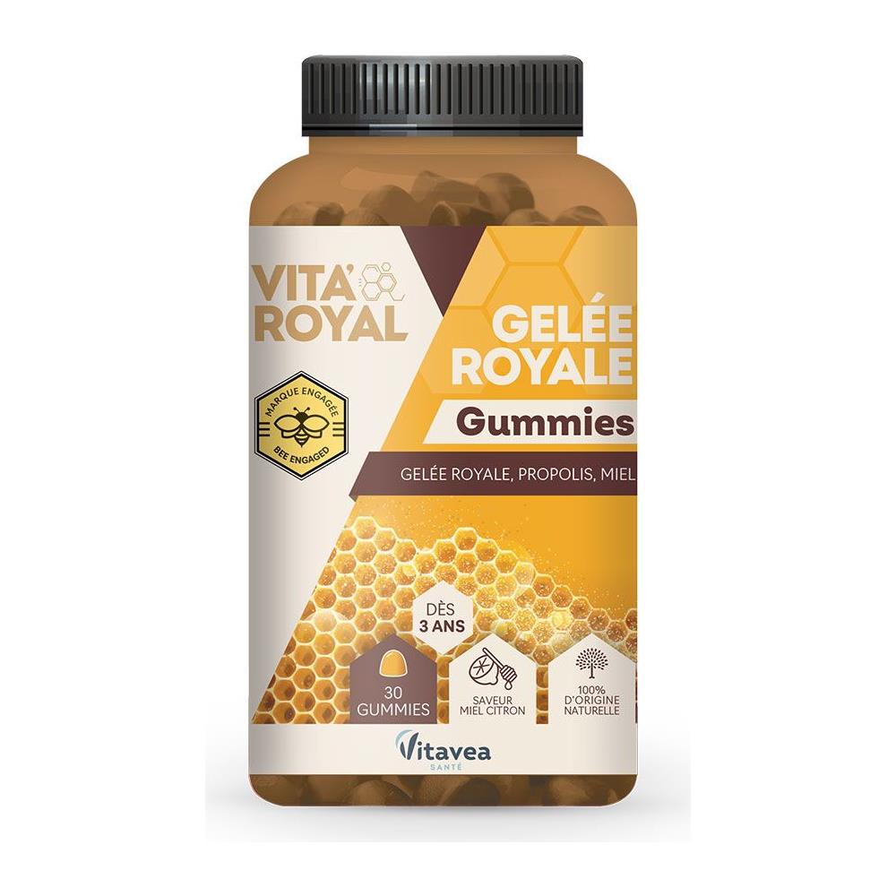 Pappa Reale E Miele 30 Caramelle Gommose Vita'royal Honey Gusto Limone - Foto 1