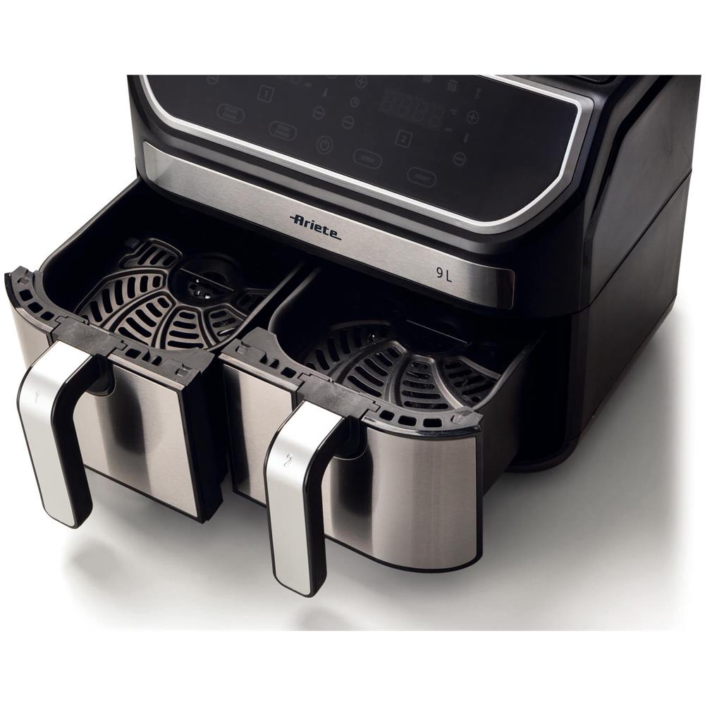 Friggitrice ad Aria 4625/00 Capacità 9 Litri 2100 Watt Colore Nero / Grigio - Foto 2