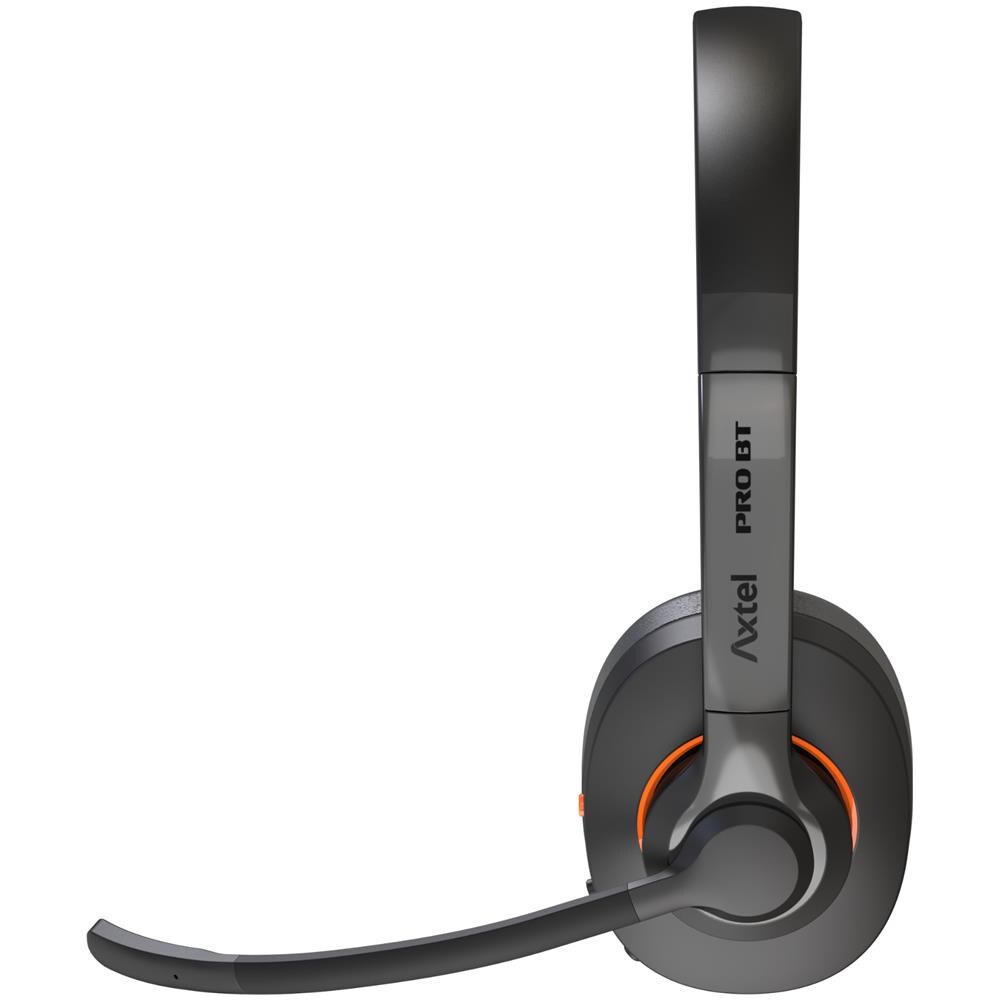 Pro BT duo Auricolare Wireless A Padiglione Ufficio USB tipo-C Bluetooth Nero, Arancione - Foto 4