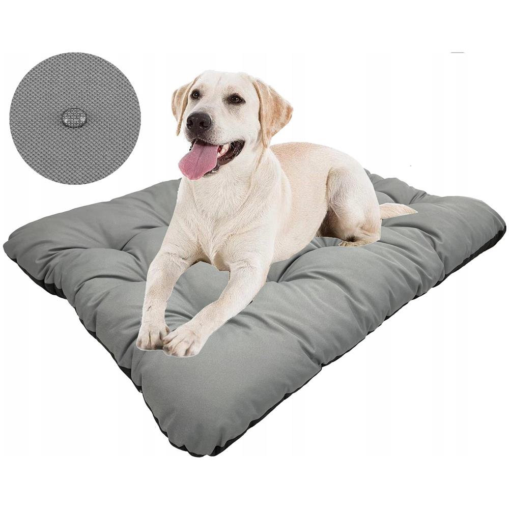120x80 cm PRESTIGE Cuccia per cani impermeabile personalizzabile Grigio - Foto 1