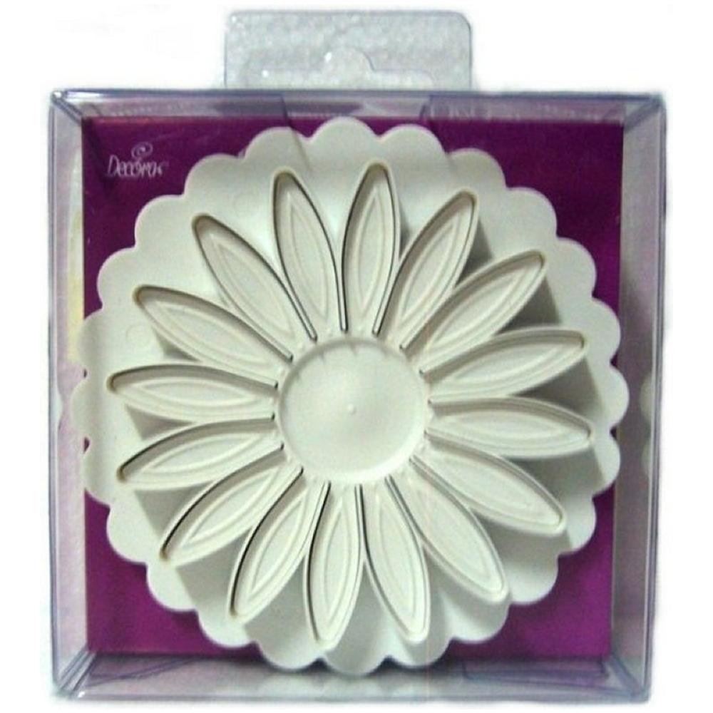 Stampo Ad Espulsione Gerbera Per Pasta Di Zucchero   - Cm 7 - Foto 1