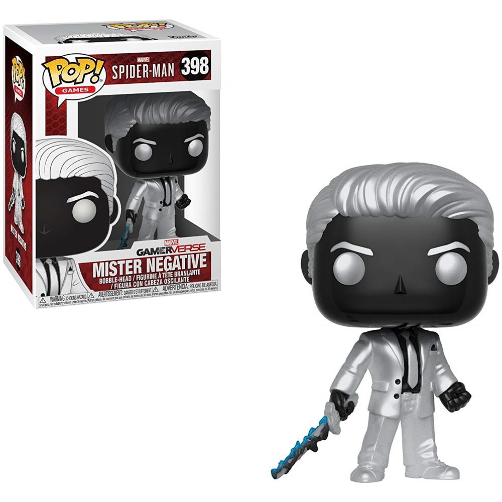 Action Figure Marvel: Pop! Games - Marvel Spider-man - Mister Negative - Foto 1