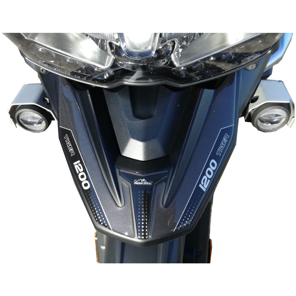 Adesivi 3d Per Puntale Compatibili Con Triumph Tiger 1200 2020 Jet Black - Foto 2