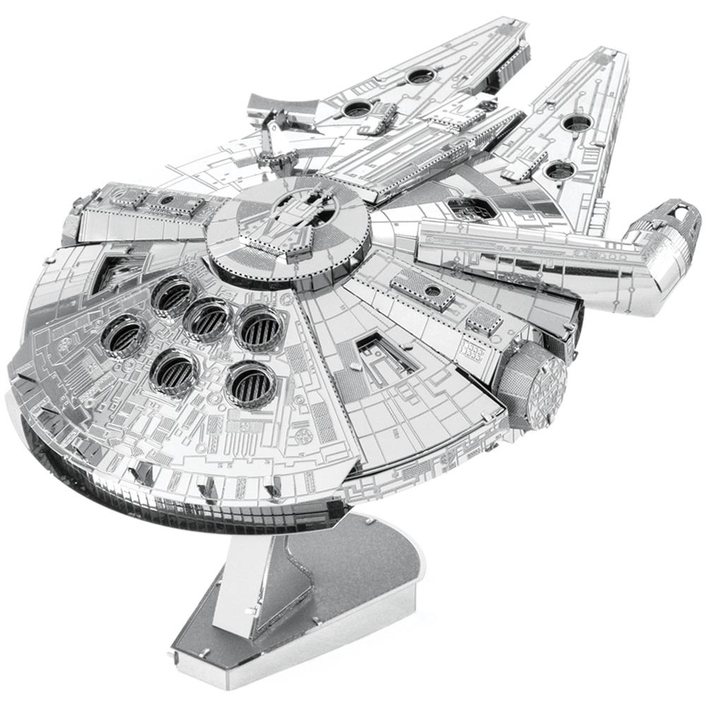 Fascinations Metal Earth Iconx Millennium Falcon Puzzle Di Metallo 3d - Foto 2