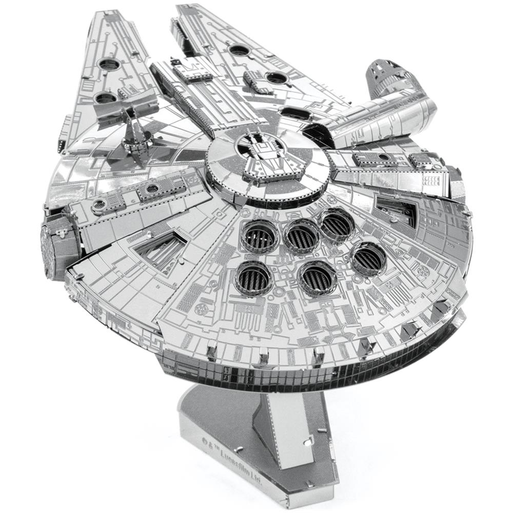 Fascinations Metal Earth Iconx Millennium Falcon Puzzle Di Metallo 3d - Foto 5