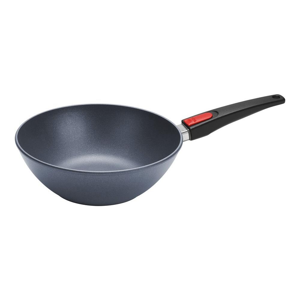 11026dps Diamond Lite Wok In Ghisa / orientabile E Padella, Diametro: 26cm Per Mescolare, 9cm Di Altezza, Con Manico Rimovibile - Foto 2