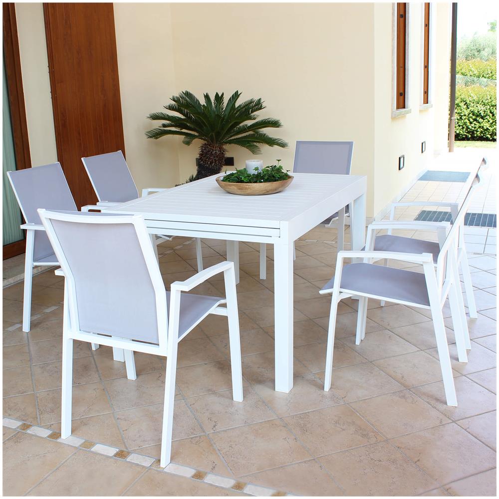 Lotus - Poltrona Da Giardino In Alluminio - Foto 2