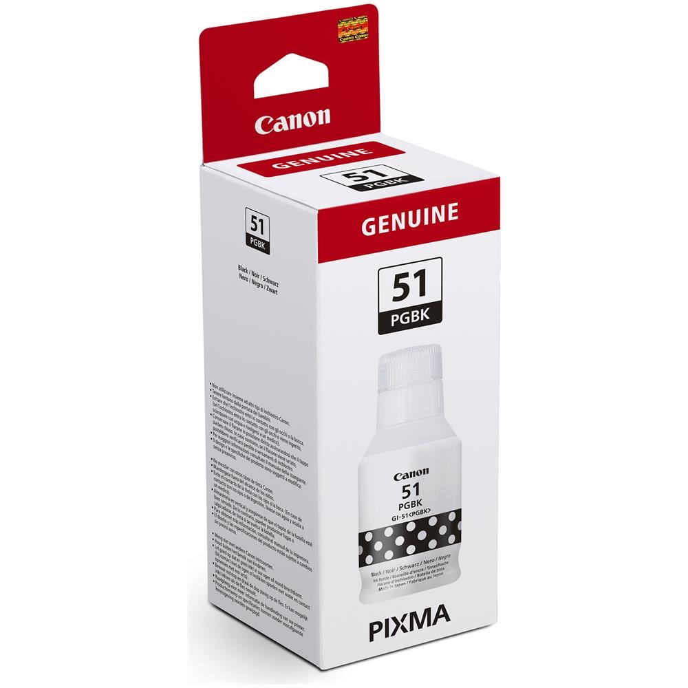 GI-51PGBK, Resa elevata, Flacone d'inchiostro, Nero - Foto 1