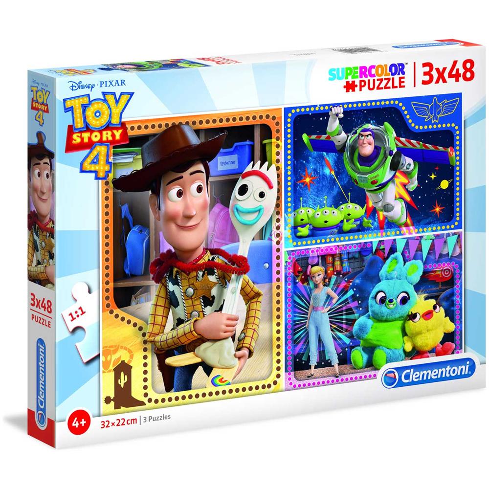 CLM25242 3 Puzzle da 48 Pezzi - Toy Story 4 - Foto 1