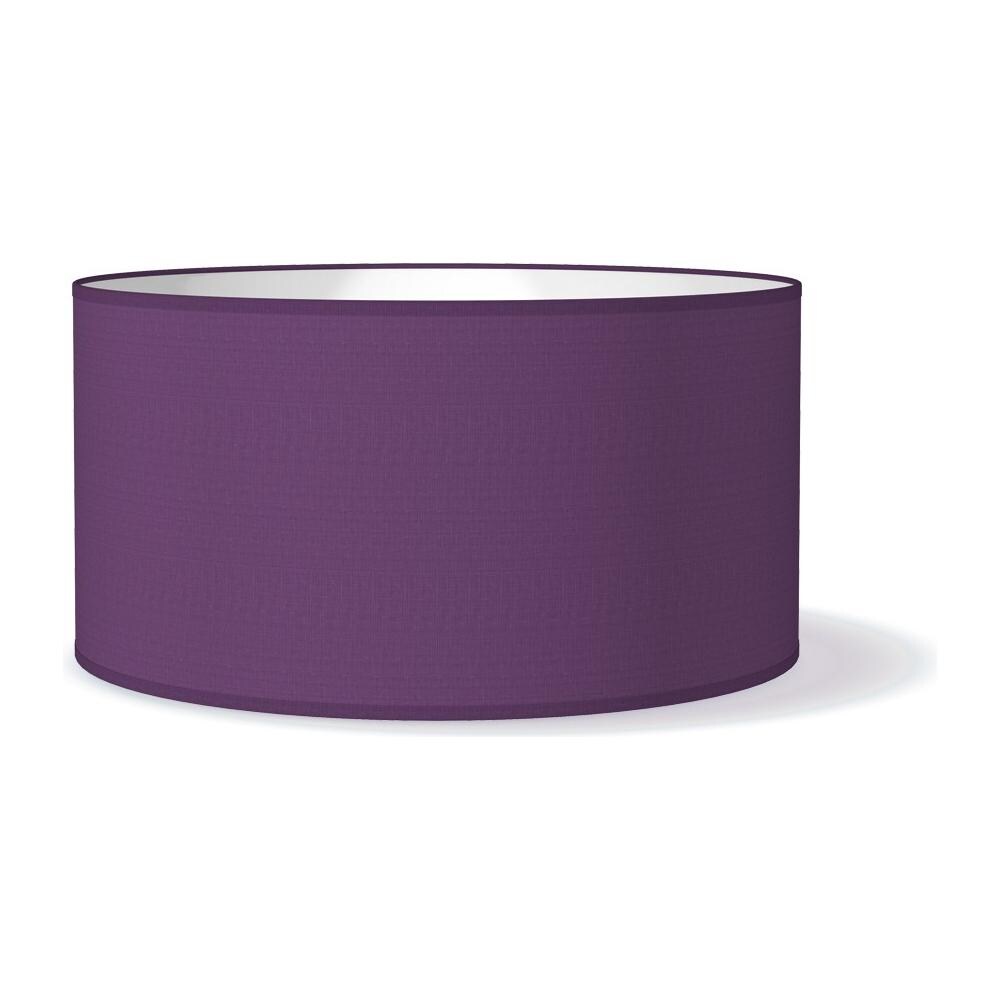 Besselink Paralume In Cotone Fatti A Mano - Cilindro Marrone Per LED E27, 8 Dimensioni Da 16 A 50 Cm