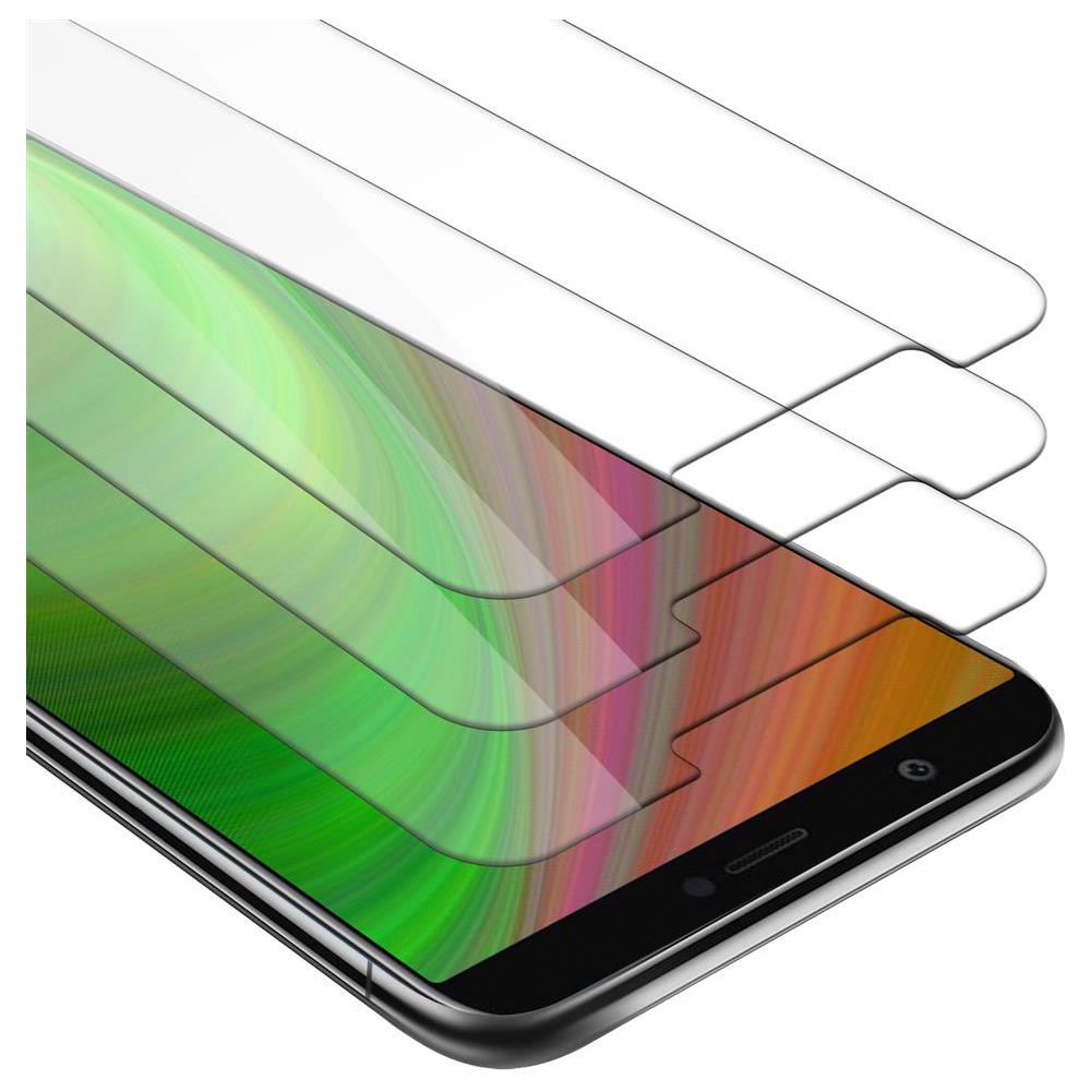 3x Pellicola Di Armatura Compatibile Con Huawei P Smart In Elevata Trasparenza - 3x Vetro Temperato (tempered) Di Protezione Del Display In Durezza 9h Con 3d Touch - Foto 1
