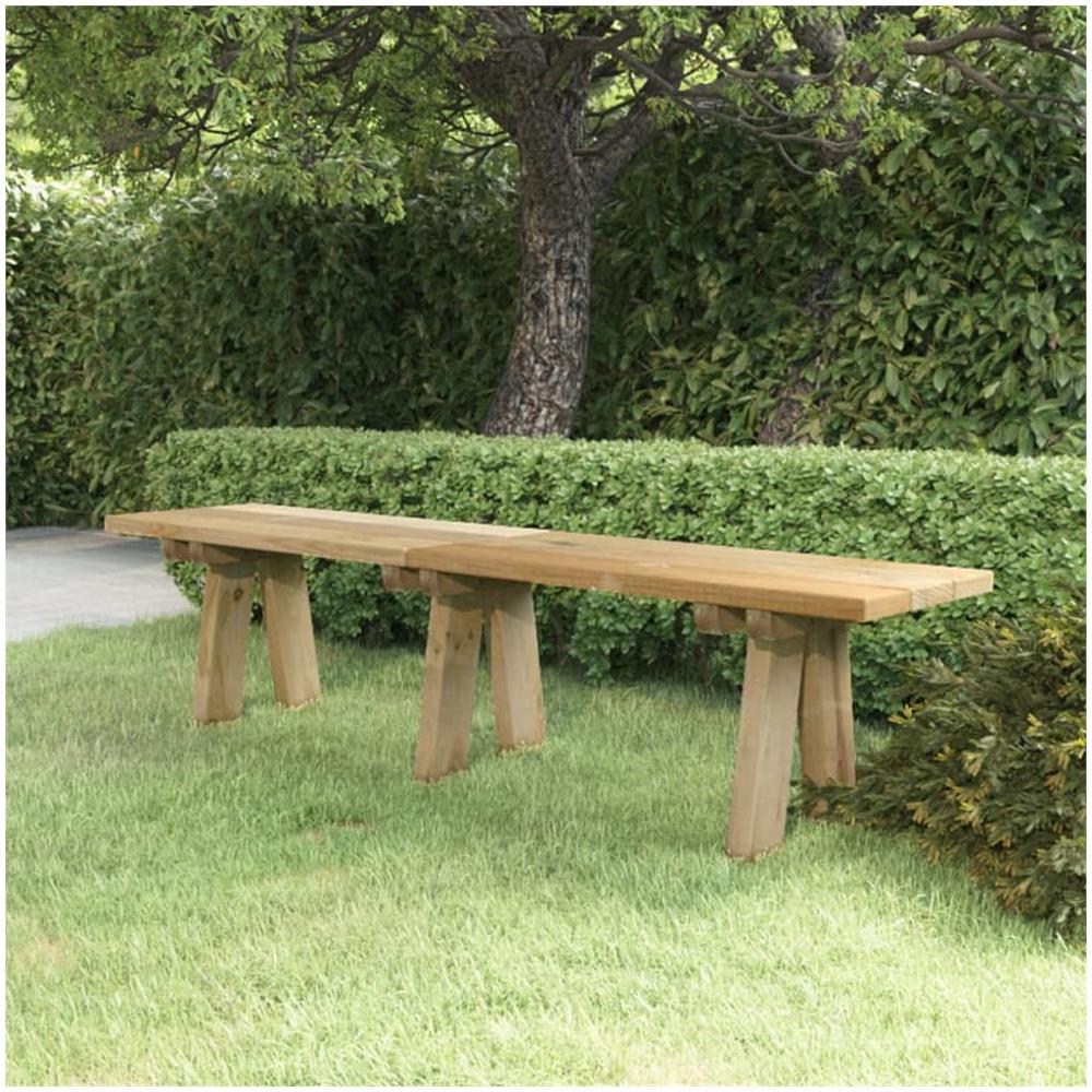 Panchina da Giardino 160 cm in Massello di Pino Impregnato - Foto 1