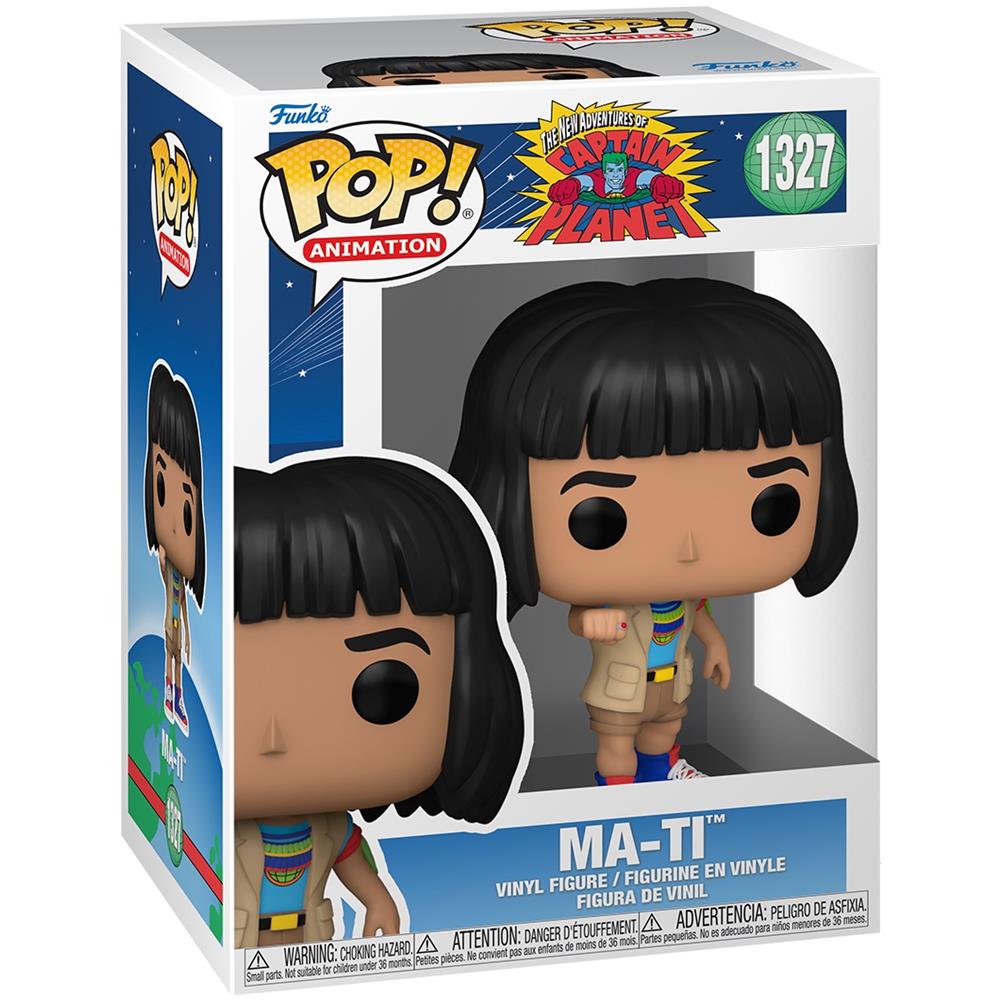 Captain Planet And The Planeteers Pop! Animation Figure Ma-ti 9 Cm - Foto 4