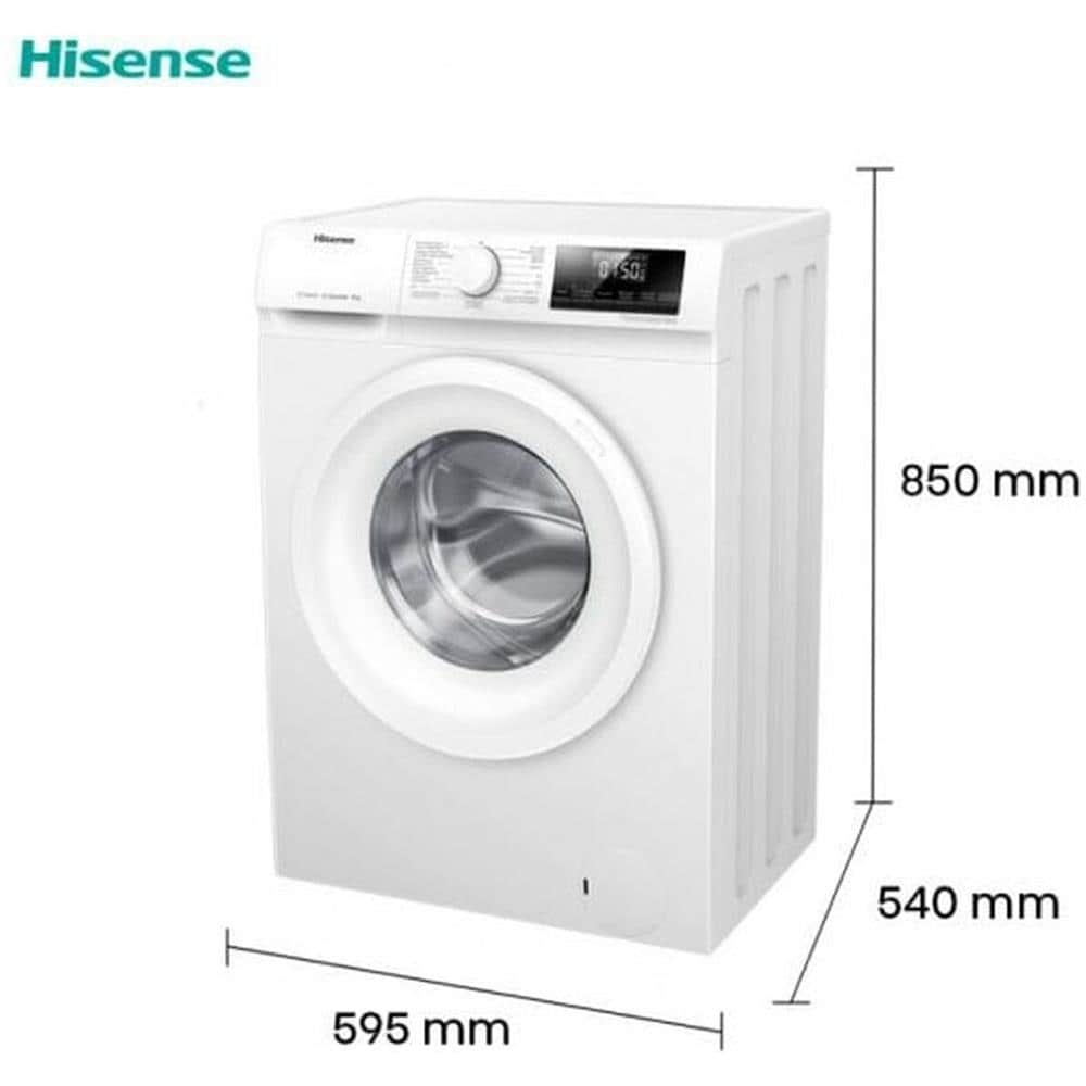 Lavatrice Standard WFQP801419VM 8 kg Classe A Centrifuga 1400 giri Colore Bianco - Foto 7