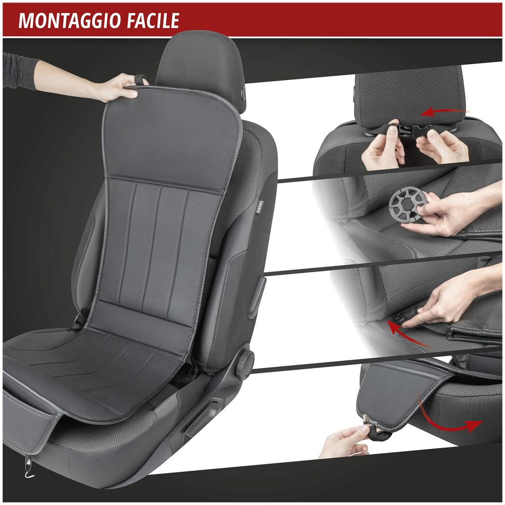 Coprisedili Per Auto Lewis Nero - Foto 7