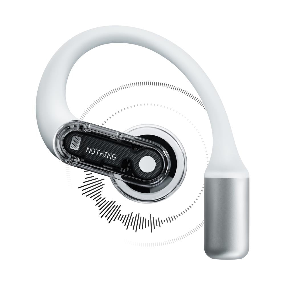 Ear (open) Auricolare True Wireless Stereo (TWS) In-ear Musica e Chiamate Bluetooth Bianco - Foto 2