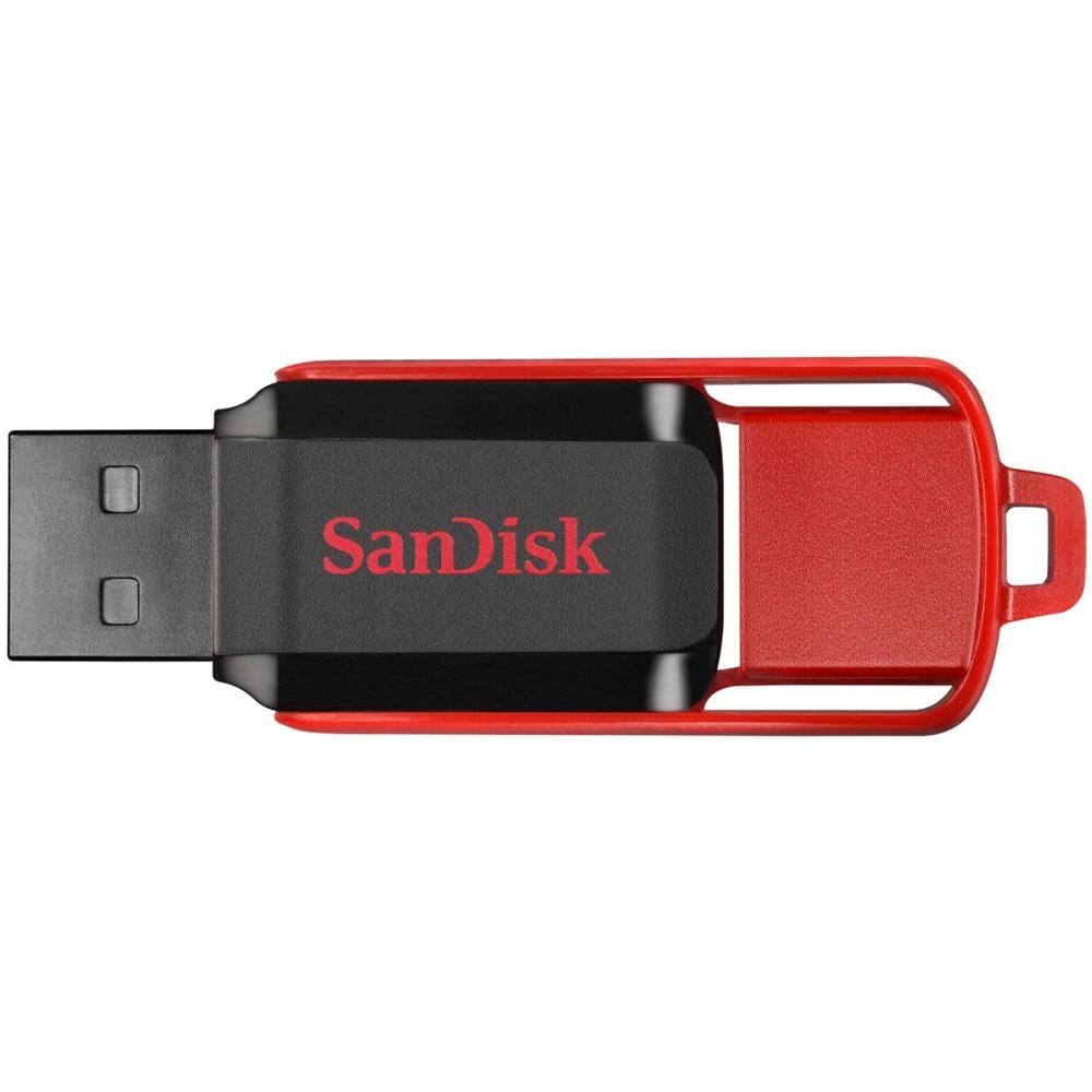 Chiavetta USB 2.0 Cruzer Switch da 64GB, 64 GB colore Nero / Rosso - Foto 1