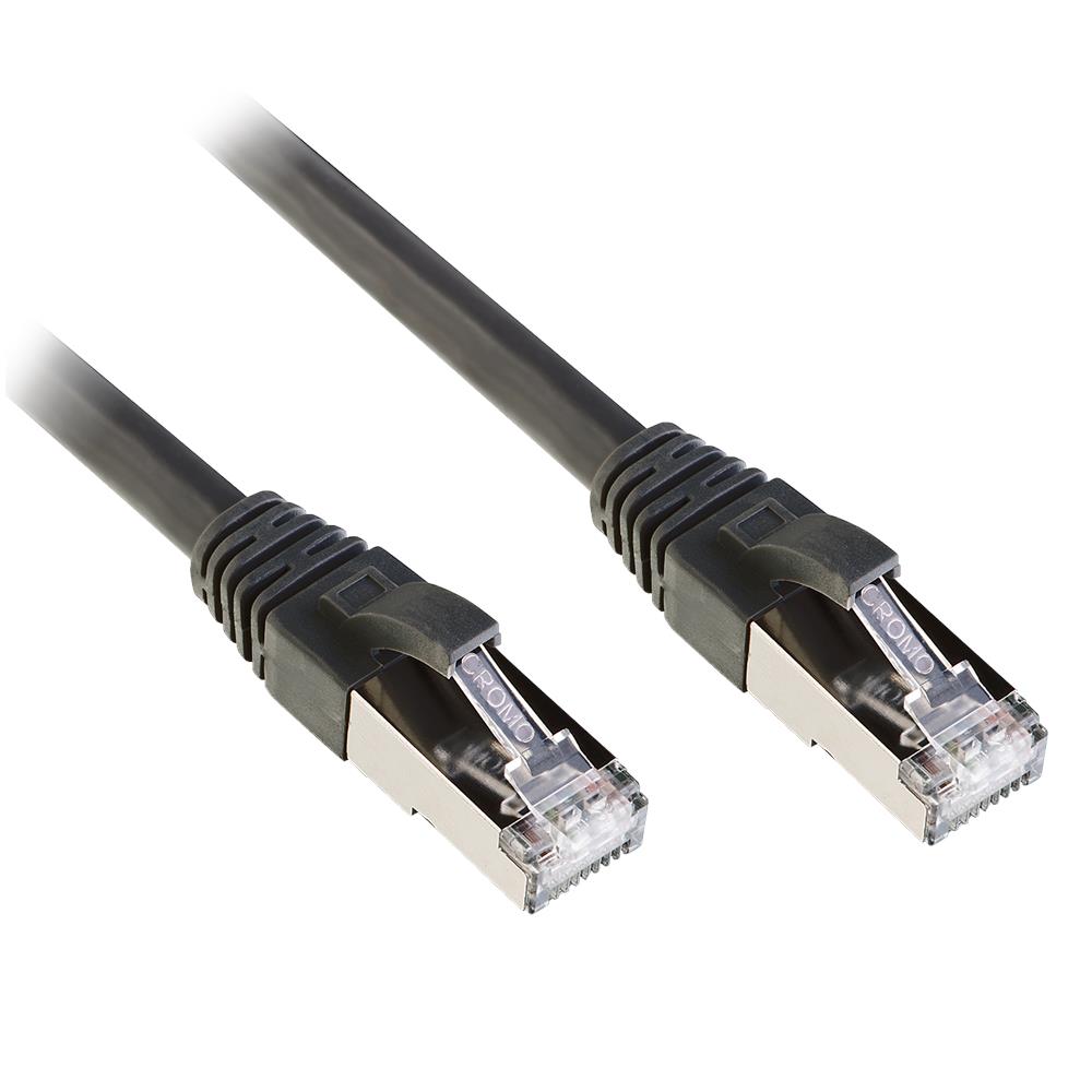Cavo di rete SSTP / S / FTP Cat. 6 Premium CROMO, antracite 30m - Foto 4