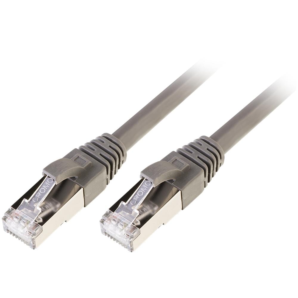 Cavo di rete SSTP / S / FTP Cat. 6 Premium CROMO, antracite 30m - Foto 1