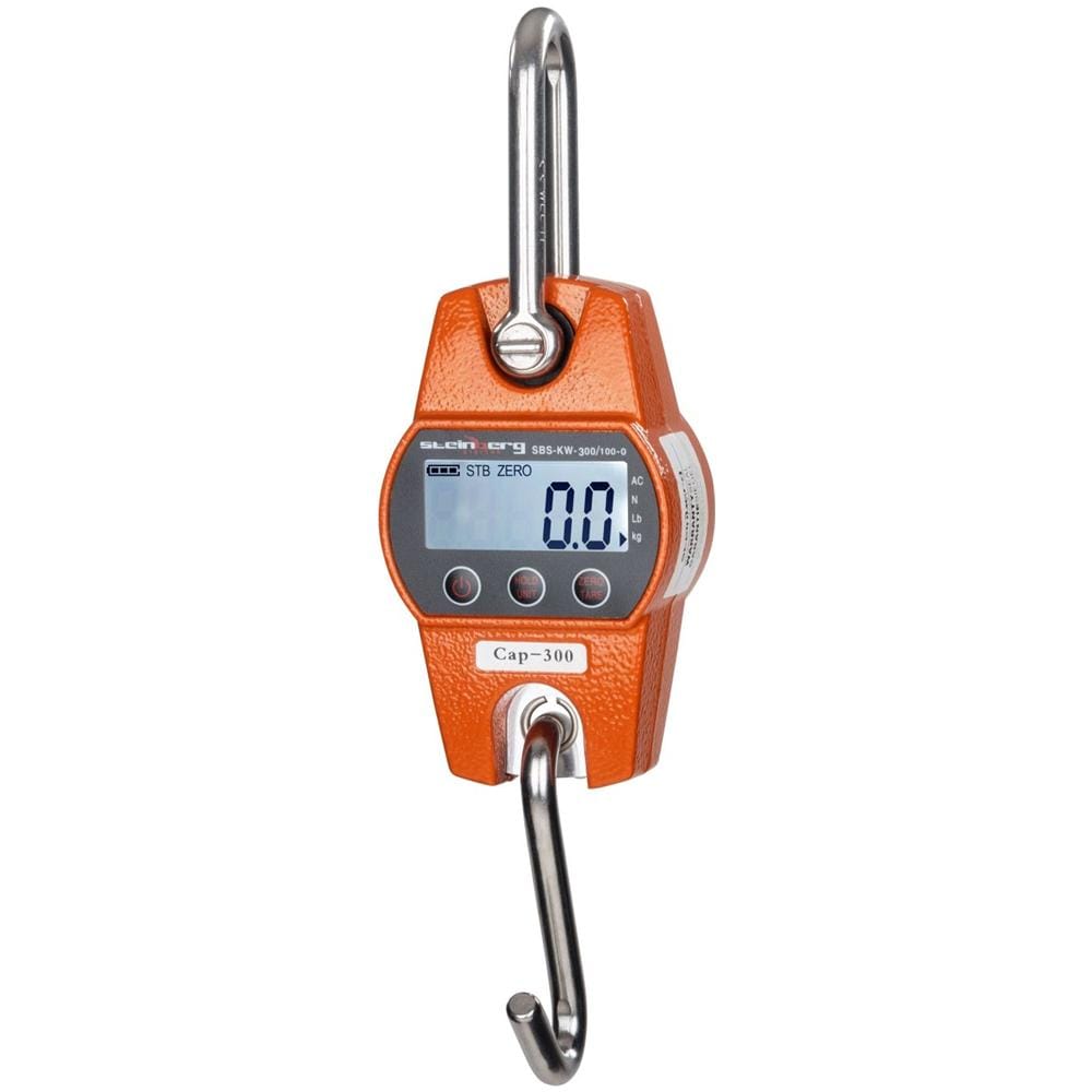 Bilancia Sospesa - 300 Kg / 100 G - Arancione - Foto 1