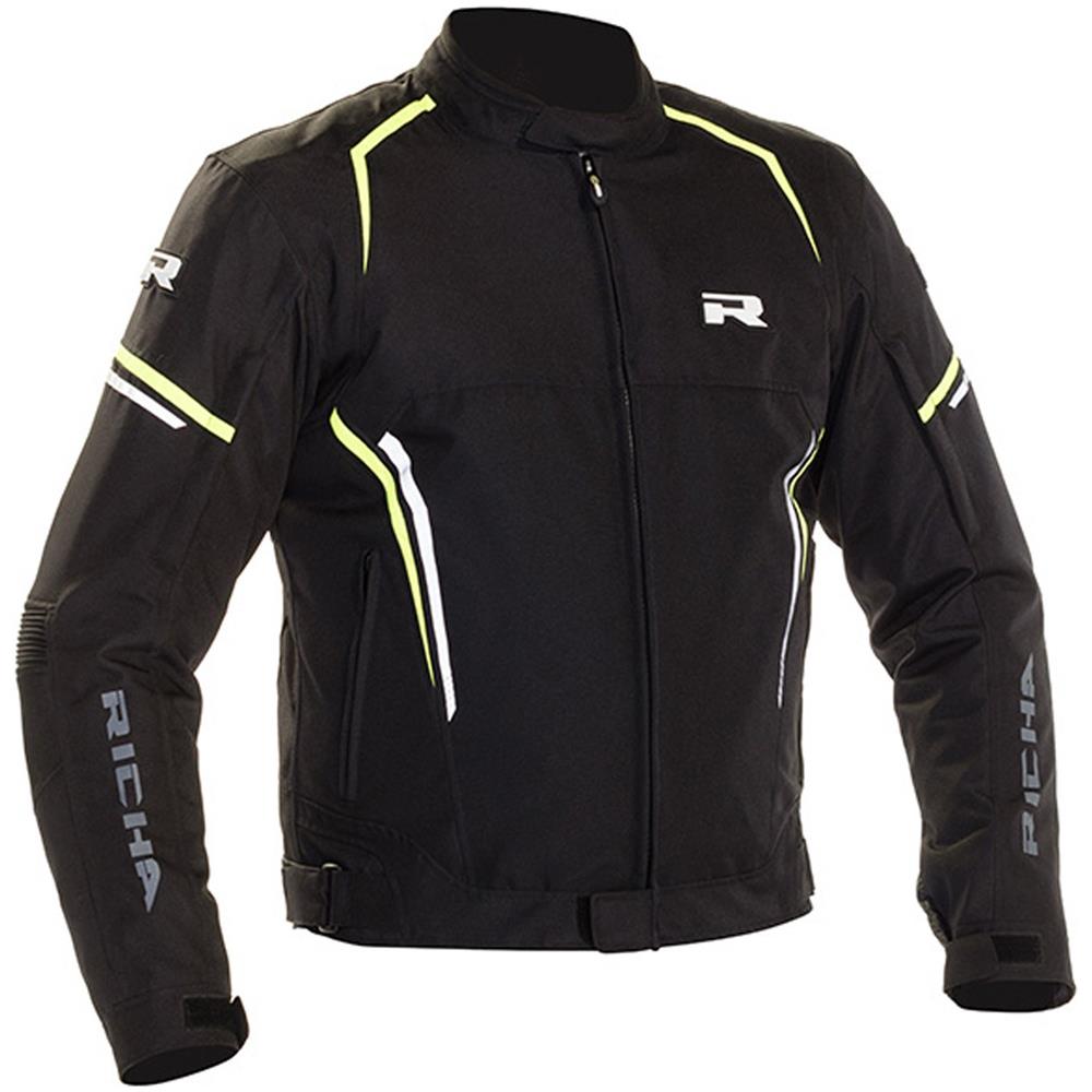 Giacca Impermeabile Moto Richa Gotham 2 Nero Fluorescent (l, Nero) - Foto 1