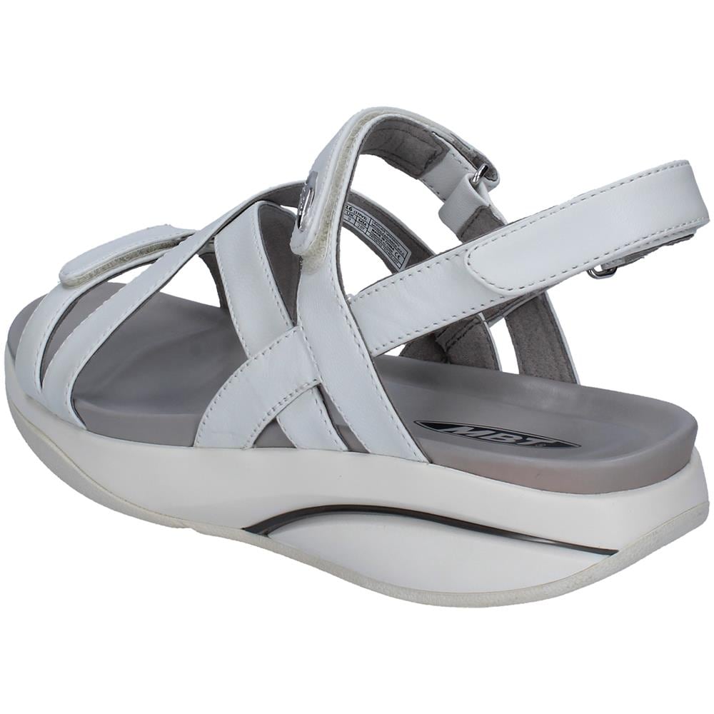 Sandali Donna Pelle Bianco - Tg 42 Eu - Foto 13