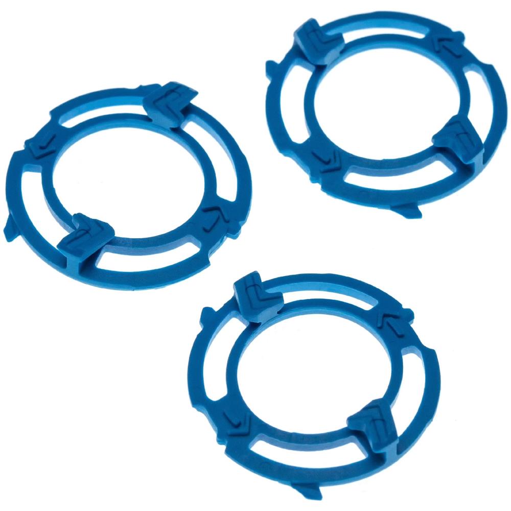 3x Supporto Per Testina Di Rasatura Compatibile Con Philips S5000, S5013, S5050, S5070, S5075, S5077, S5079, S5080, S5082 Rasoio Elettrico, Blu - Foto 1
