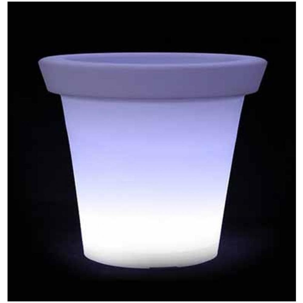 V-tac Vt-7808 Lampada Led Da Terra A Forma Di Vaso Light Multicolor Rgb Batteria Ricaricabile Ip54 Con Telecomando - Sku 40211 - Foto 2