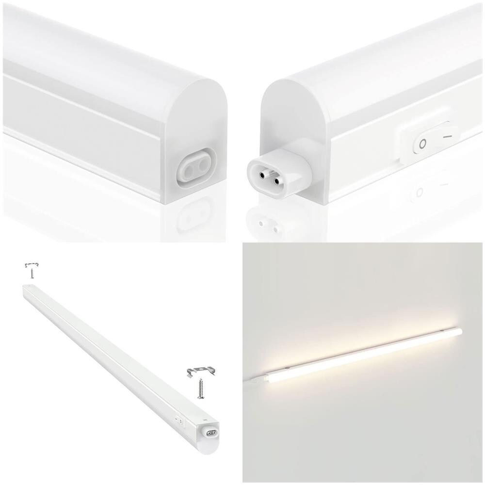 Reglette Sottopensile Led 4w Lunghezza 31,3 Cm Con Interruttore 4000k - Foto 1