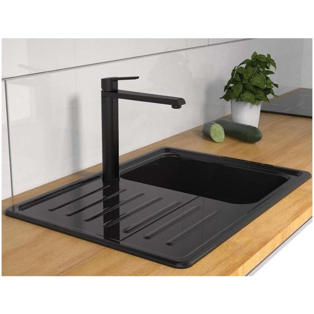 Miscelatore per Lavabo VITA Nero Opaco - Foto 1