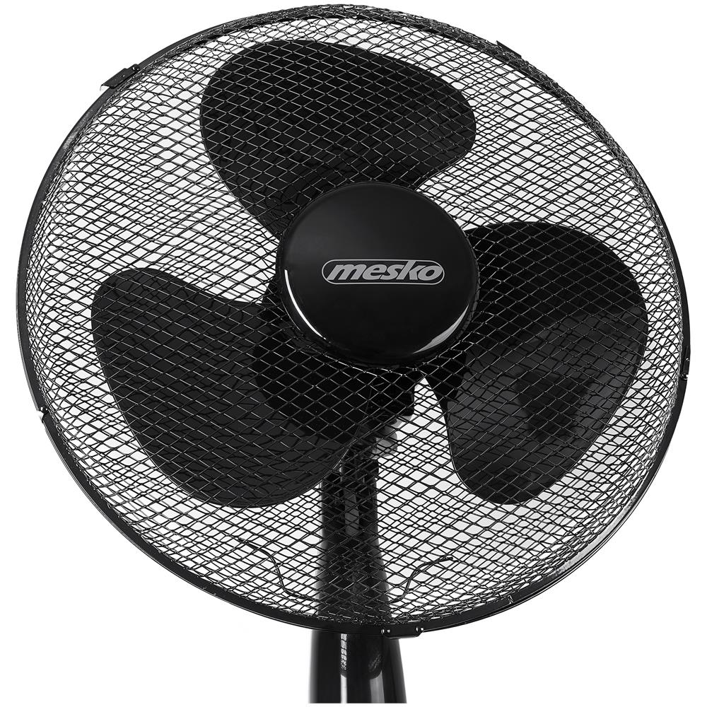 Ms 7311 Ventilatore A Piantana Oscillante Reclinabile 40cm Altezza Regolabile 3 Velocità 90w - Foto 2