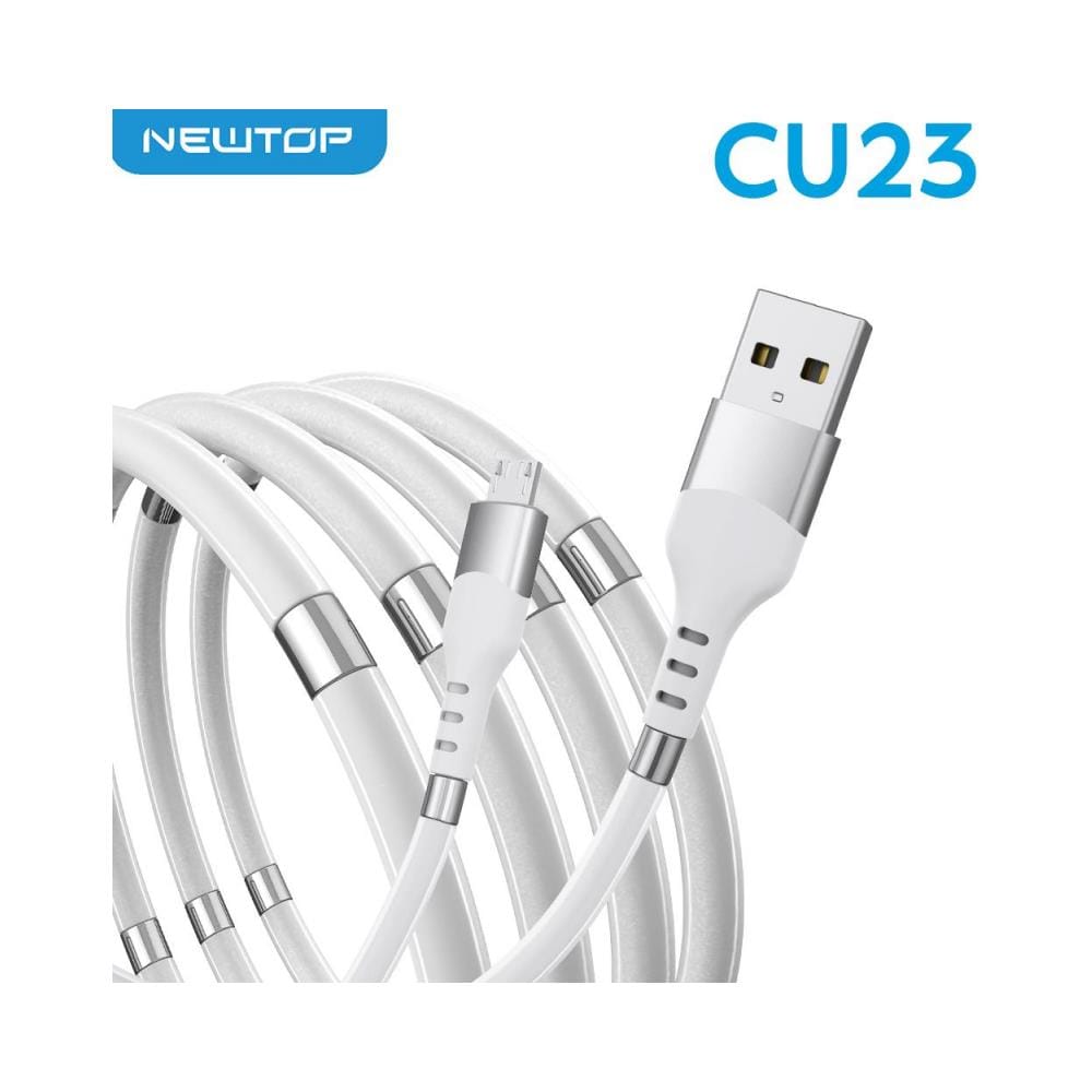 Cavo 120cm Con Calamite Auto Avvolgente Cu23 Usb / micro Usb - Foto 1