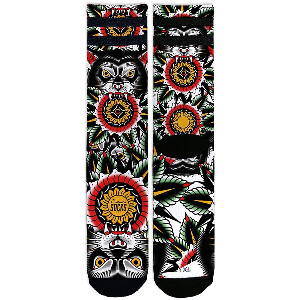 Unisex Adults Socks Wolf - L /xl - Foto 2