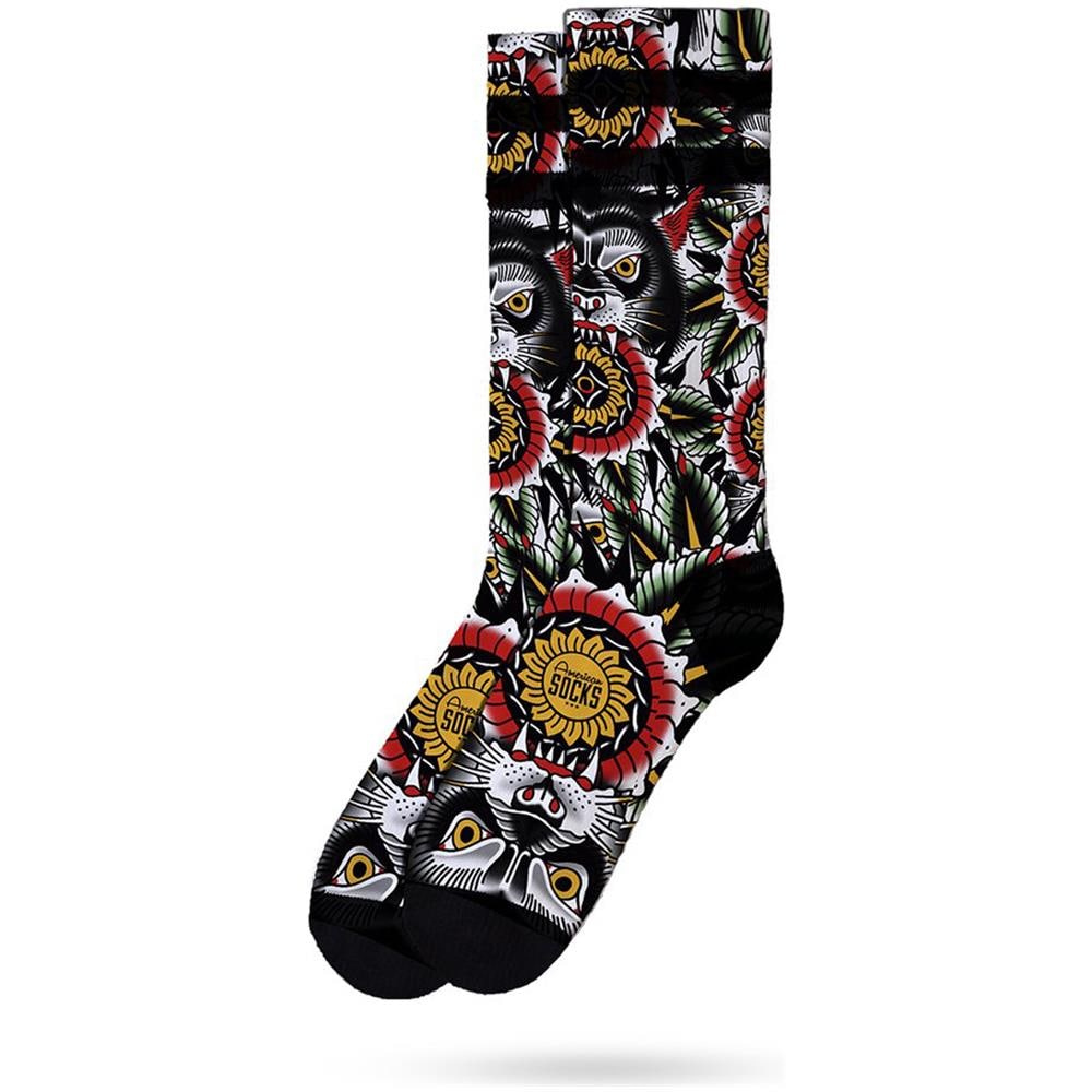 Unisex Adults Socks Wolf - L /xl - Foto 1