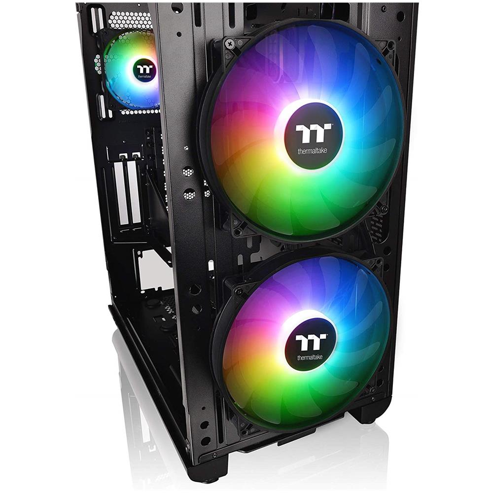 Case View 37 ARGB Edition Midi-Tower ATX / E-ATX / Micro-ATX / Mini-ITX 2 Porte USB 3.0 Colore Nero (Finestrato) - Foto 9