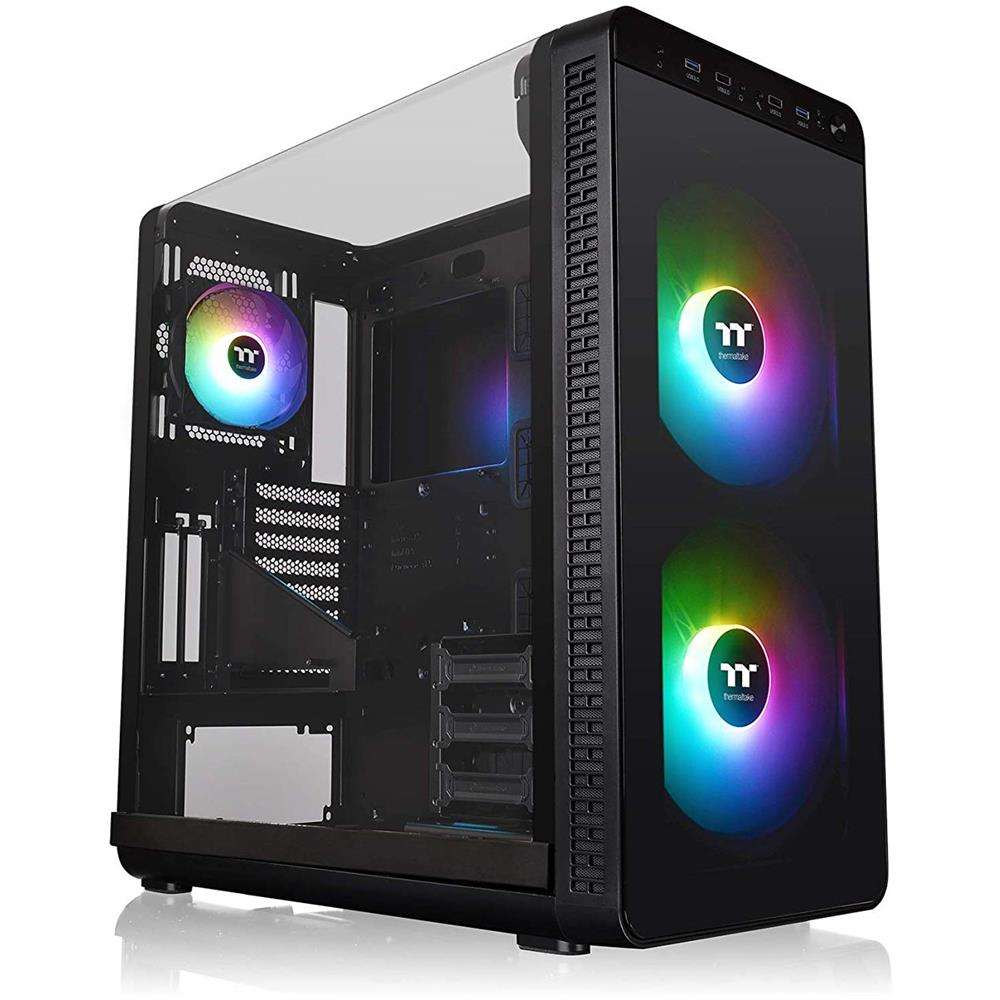 Case View 37 ARGB Edition Midi-Tower ATX / E-ATX / Micro-ATX / Mini-ITX 2 Porte USB 3.0 Colore Nero (Finestrato) - Foto 1