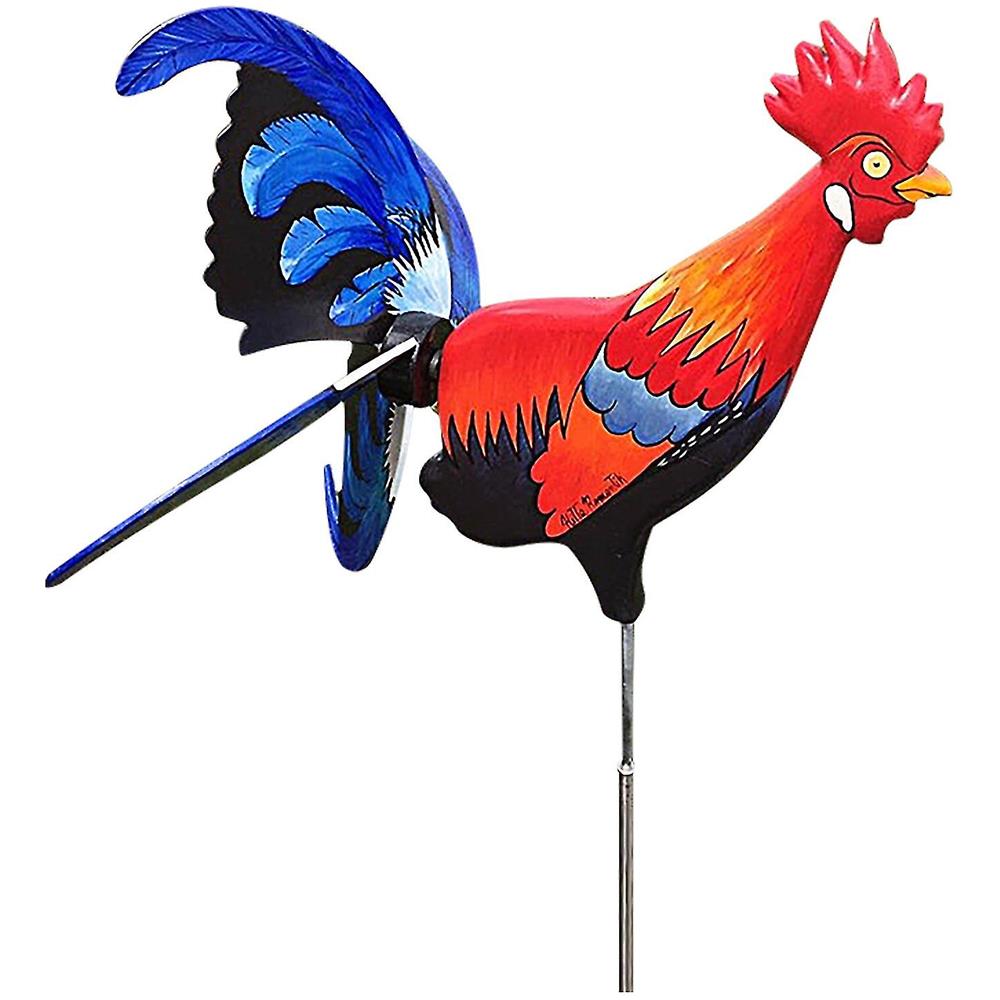 Decorazione Da Giardino Galline In Acrilico - Set Di 3, Realistico, Per Esterni, Con Paletti Inclusi