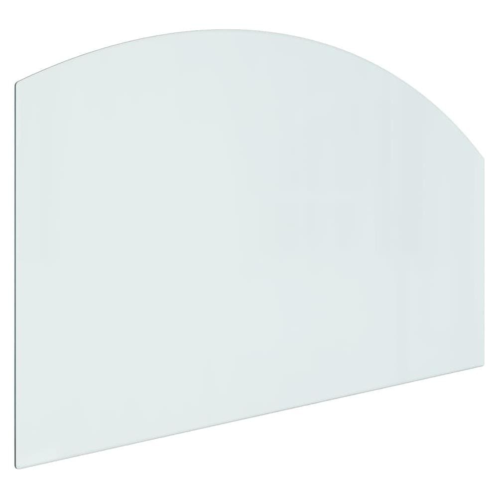 Lastra In Vetro Per Caminetto 100x60 Cm - Foto 2