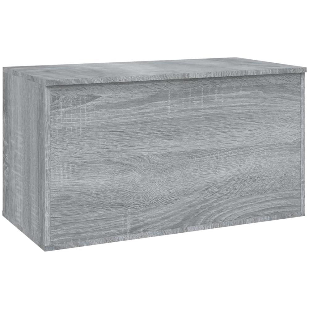Cassapanca Grigio Sonoma 84x42x46 Cm In Legno Ingegnerizzato - Foto 2