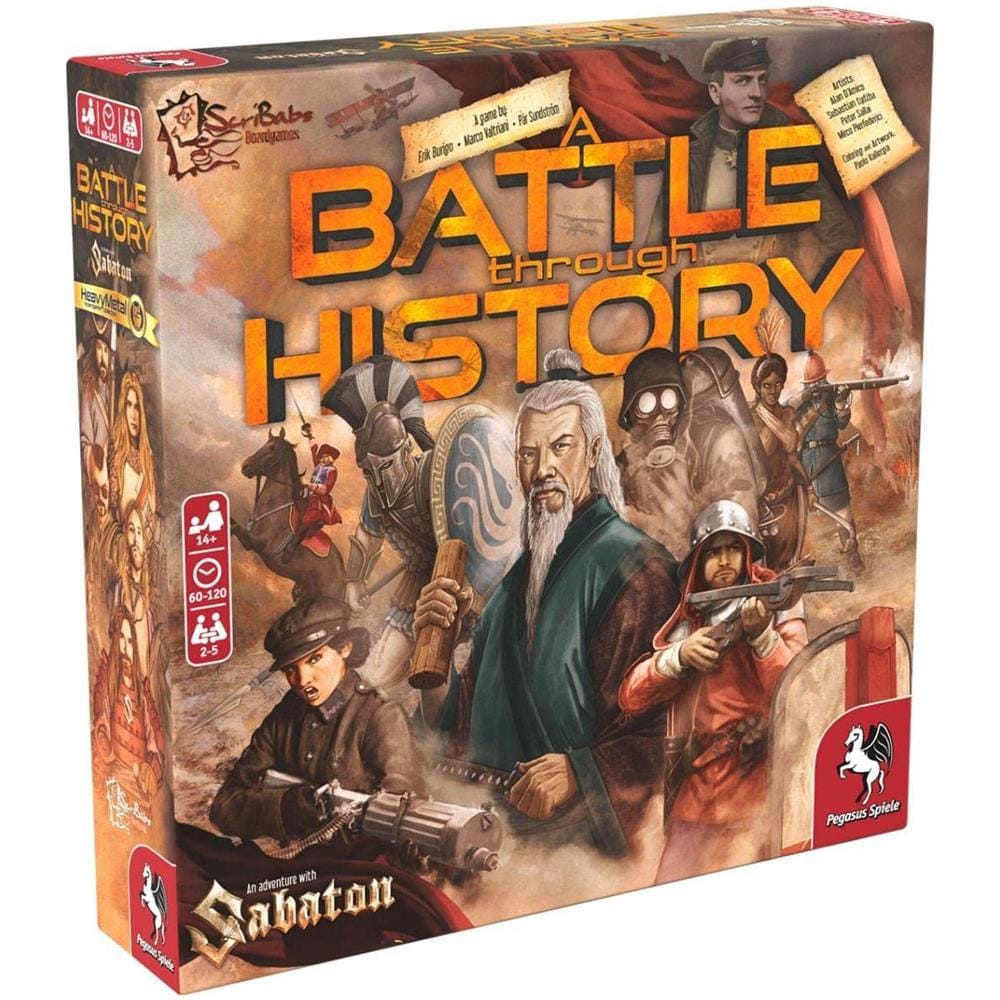 Una Battaglia Attraverso La Storia - Gioco Da Tavolo Di Pegasus Spiele 2-5 Giocatori - Giochi Da Tavolo Per Famiglie - 60-120 Minuti Di Gioco - Giochi Per Famiglie Serate Di Giochi - Adolescenti E Adulti Dai 14 Anni In Su - Versione Inglese - Foto 1