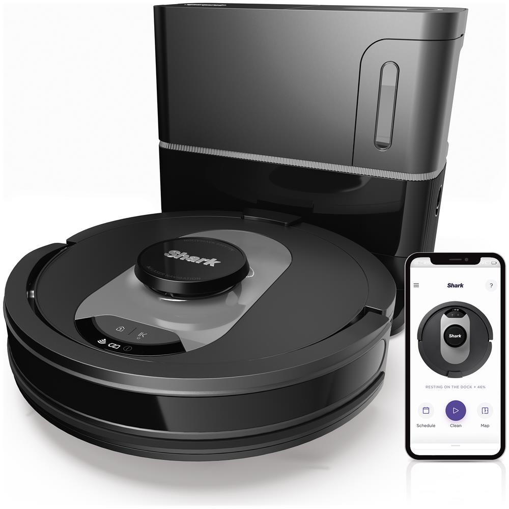 AI 360 Robot Aspirapolvere con Autosvuotamento RV2500SEU Wi-Fi Colore Nero - Foto 1