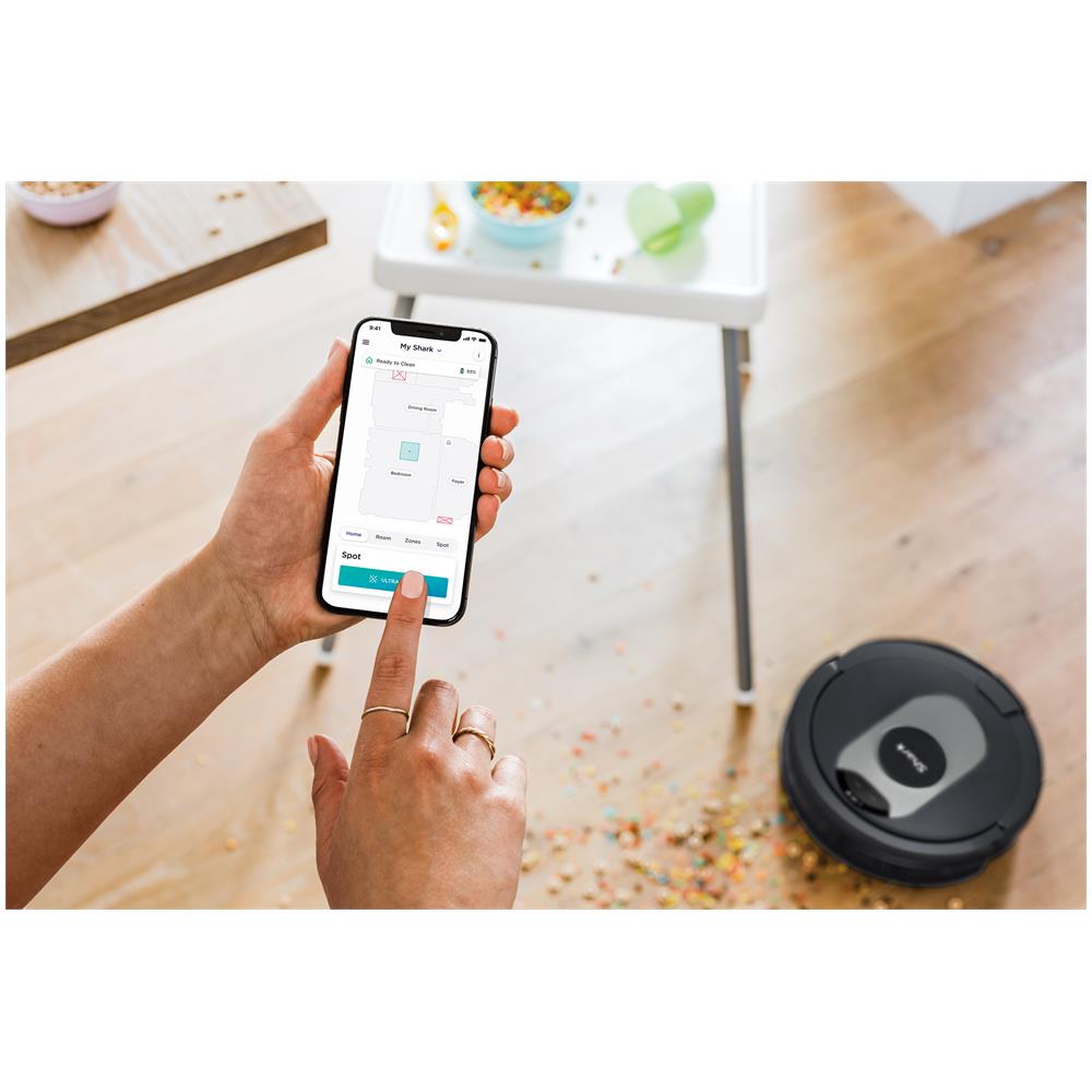 AI 360 Robot Aspirapolvere con Autosvuotamento RV2500SEU Wi-Fi Colore Nero - Foto 8