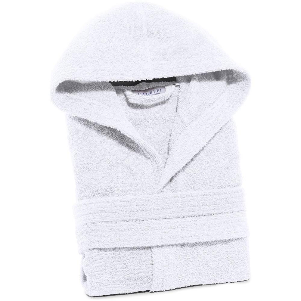 Accappatoio Con Cappuccio Spugnissima Minorca In Cotone Colore Bianco Misura Xxl - Foto 2