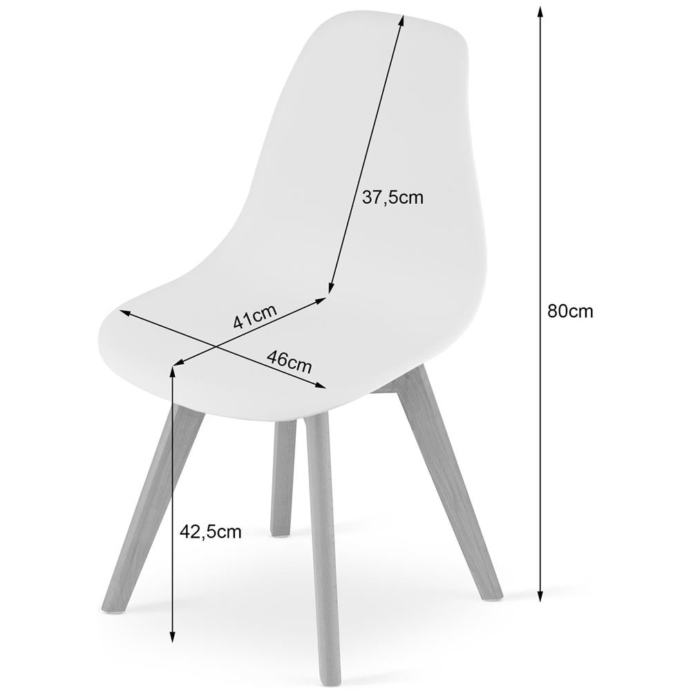 Sedia KITO - Design ergonomico per soggiorno e ufficio, KAWA - Foto 7