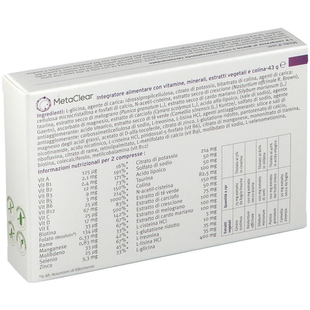 Metaclear 30 Compresse da 1,4 g - Foto 2