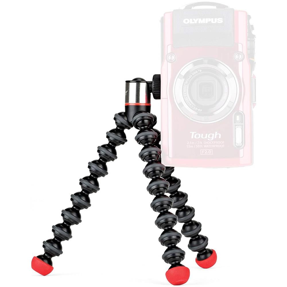 GorillaPod Magnetic 325, Mini Treppiede Flessibile con Piedini Magnetici e Testa a Sfera Integrata per Fotocamere Compatte e 360°, Portata Max 325 g, JB01506-BWW - Foto 2