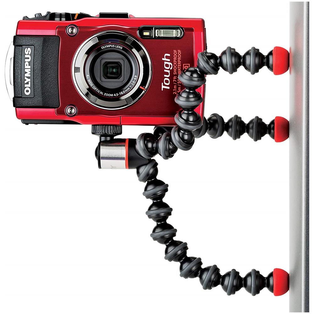 GorillaPod Magnetic 325, Mini Treppiede Flessibile con Piedini Magnetici e Testa a Sfera Integrata per Fotocamere Compatte e 360°, Portata Max 325 g, JB01506-BWW - Foto 3