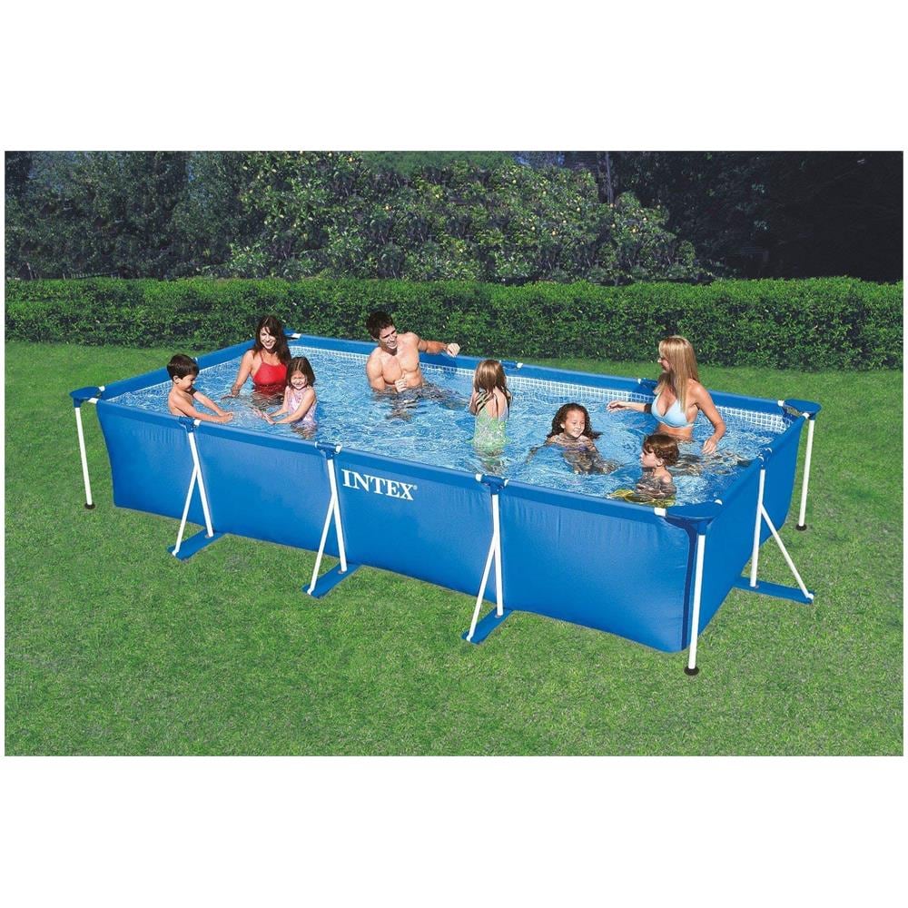 Piscina Rettangolare 28273 Frame Senza Filtro Dimensioni 450x220x84 cm Capacità 7127 Litri - Foto 2