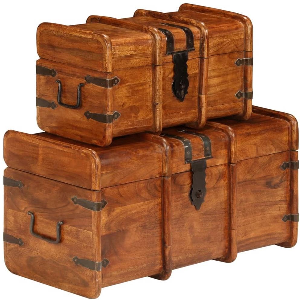 Tavolino da Salotto in Legno Massello 110x60x45 cm - Foto 1