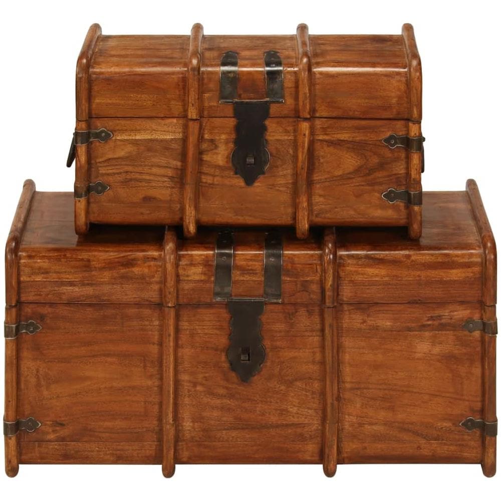 Tavolino da Salotto in Legno Massello 110x60x45 cm - Foto 2
